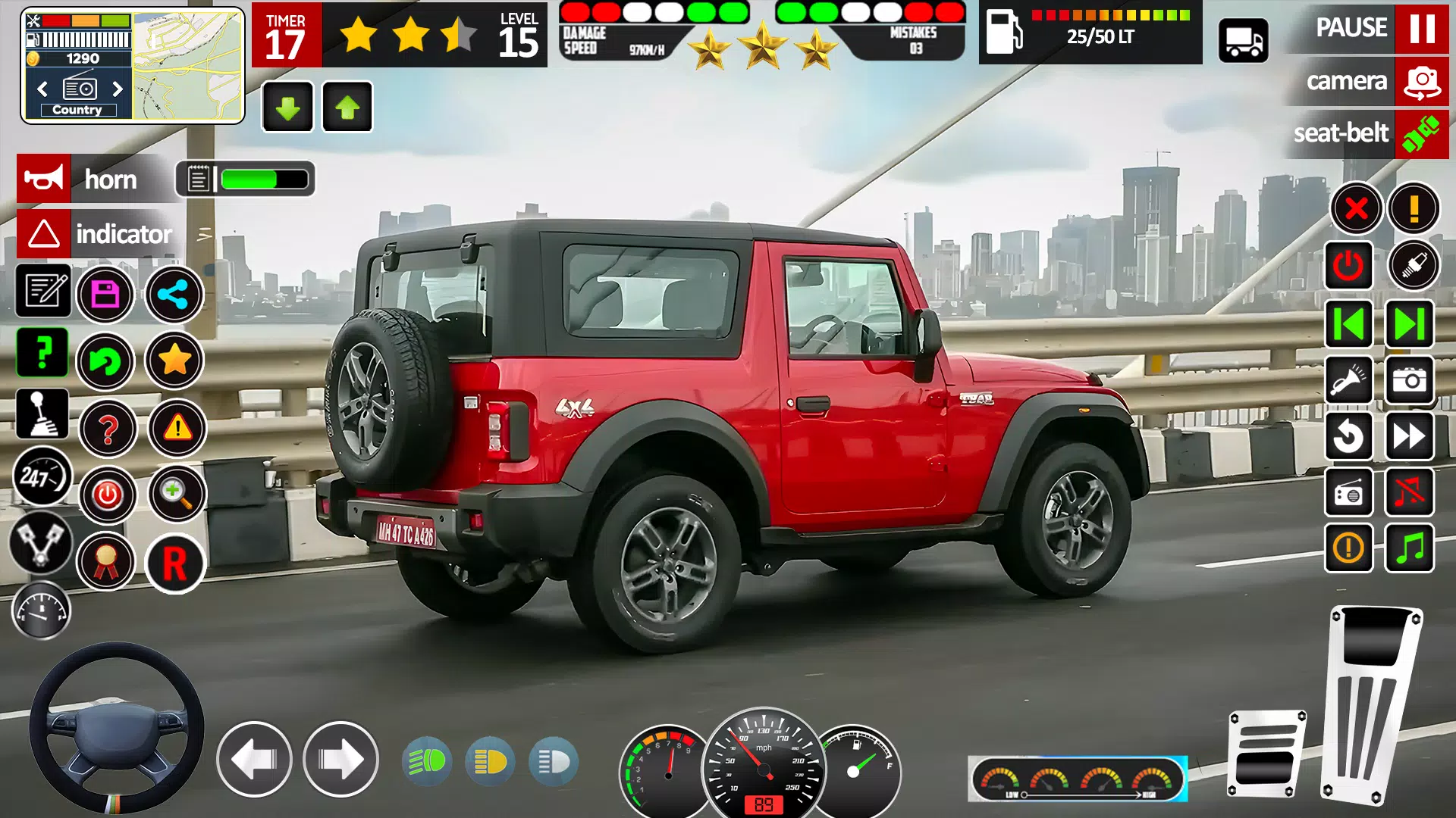 Jeep Driving Game 3d Simulator स्क्रीनशॉट 2