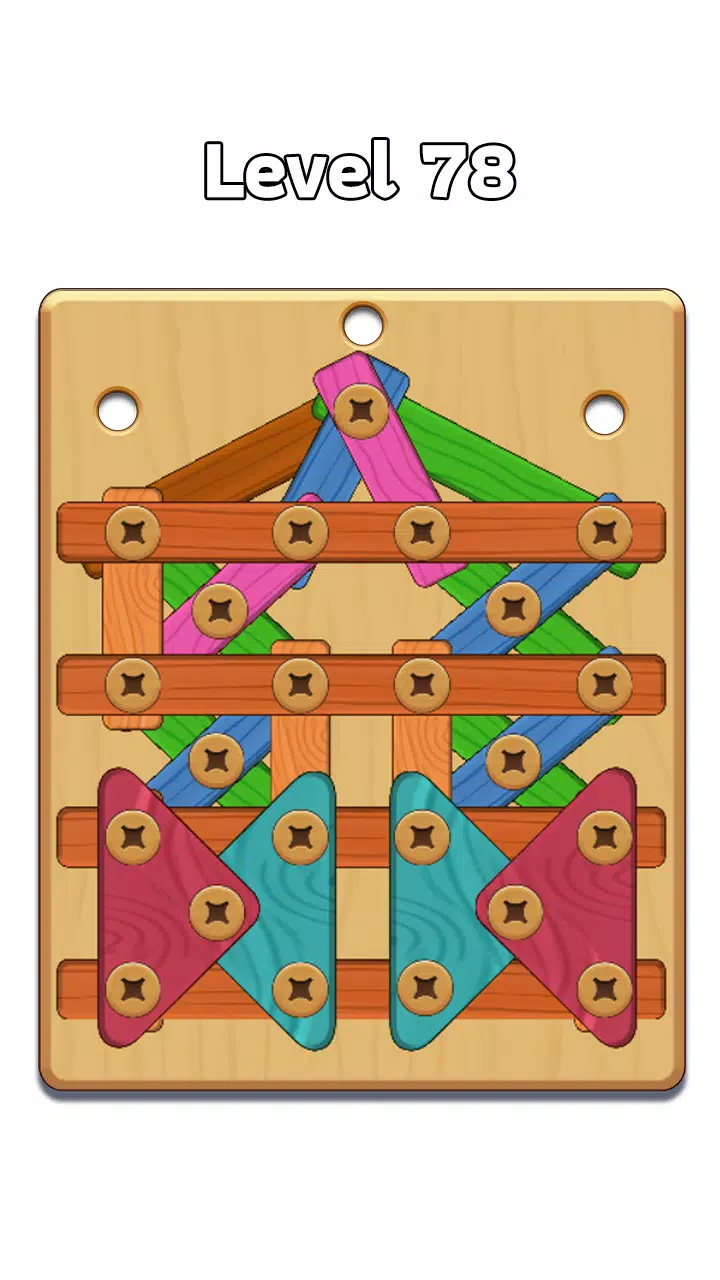 Wood Nuts & Bolt: Screw Puzzle Capture d'écran 2