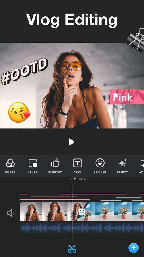 Vlog video editor maker: VlogU應用截圖第0張