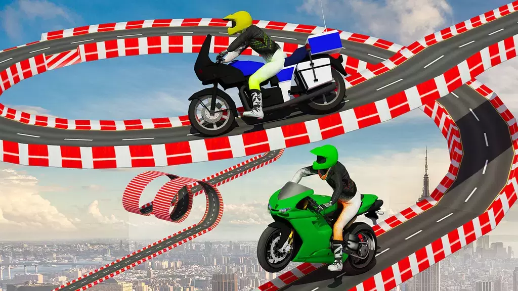 Stunt Bike Race Moto Drive 3D ဖန်သားပြင်ဓာတ်ပုံ 0