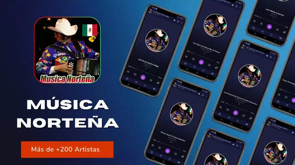 Música Norteña Mexicana Ekran Görüntüsü 0