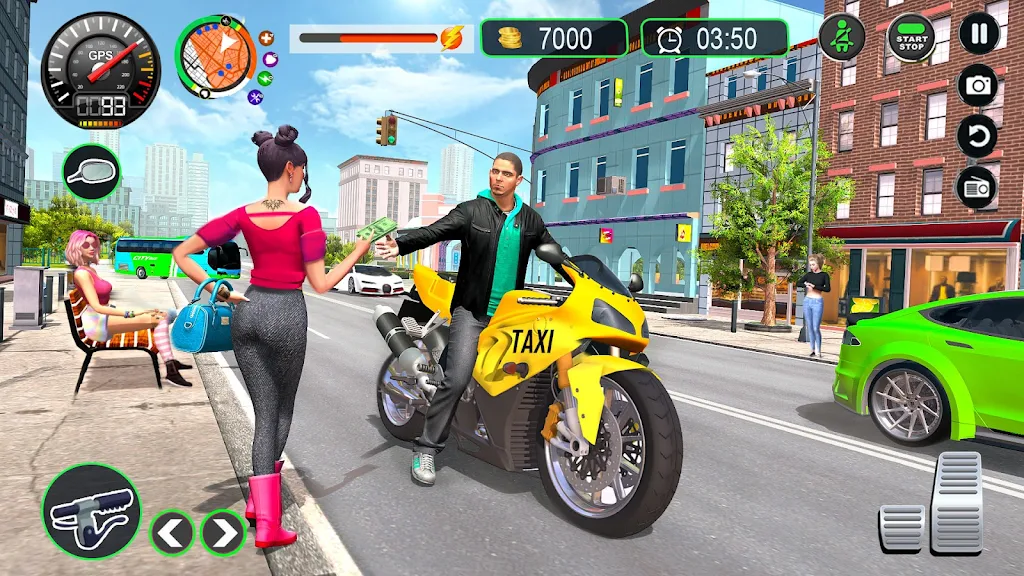 Flying Bike Driving Simulator 스크린샷 0