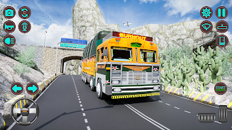 Indian Truck Offroad Cargo Sim Zrzut ekranu 0