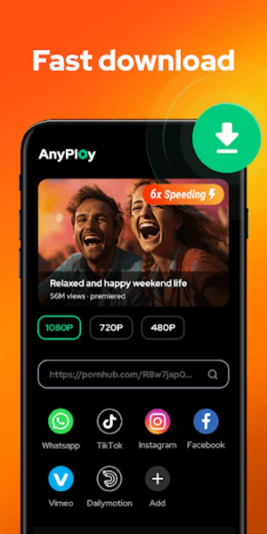 Video Player - AnyPlay應用截圖第0張