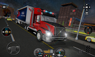 Euro Truck Transport Cargo Sim स्क्रीनशॉट 3