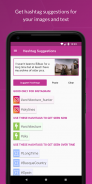 RiteTag: Auto-Hashtags for Instagram,Twitter, more Zrzut ekranu 0