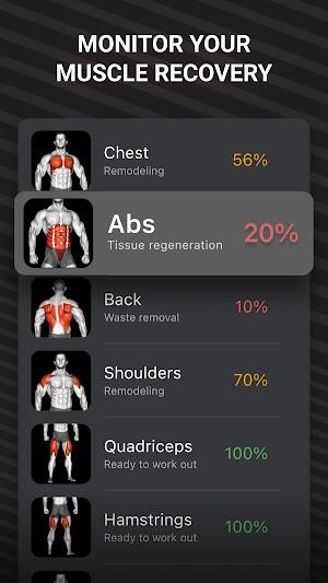 Musculation Muscle Booster Capture d'écran 2