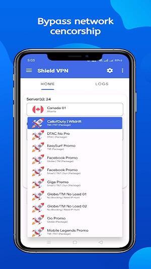 Shield VPN Mod スクリーンショット 2