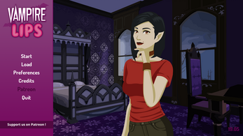 Vampire Lips (18+ Adult Visual Novel) Schermafbeelding 0