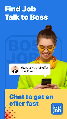 Bossjob: Chat & Job Search Captura de tela 2