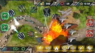 Protect & Defense: Tank Attack Schermafbeelding 0