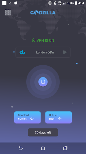 Godzilla VPN Скриншот 1