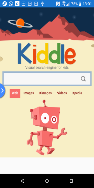 Kiddle App Ekran Görüntüsü 0