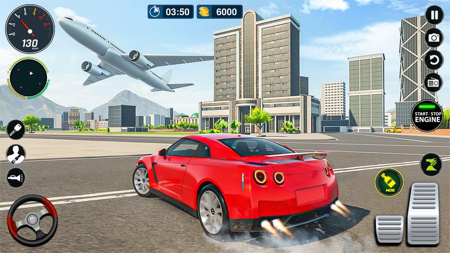 Flying Car Simulator: Car Game ภาพหน้าจอ 1