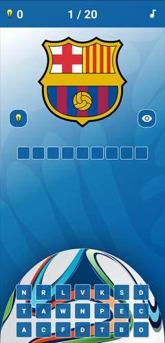 Soccer Quiz: Guess the Logo スクリーンショット 0
