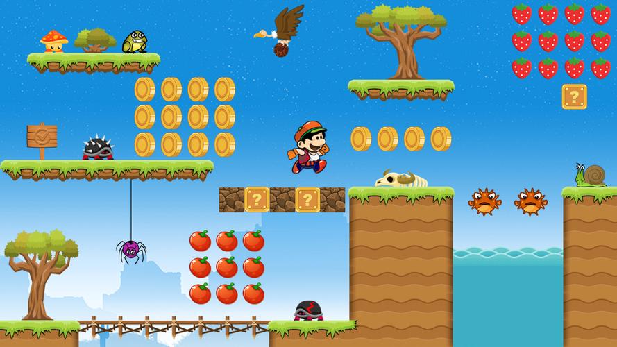 Super Nob Run: アドベンチャージャングルゲーム スクリーンショット 1