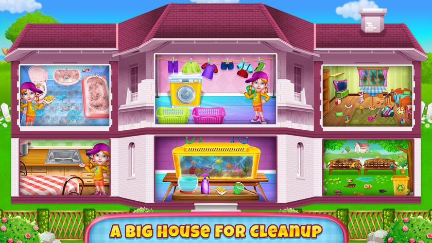 My Messy Home Cleanup スクリーンショット 1