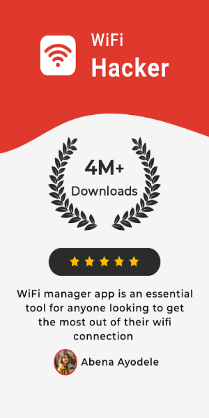 WiFi Hacker ဖန်သားပြင်ဓာတ်ပုံ 0