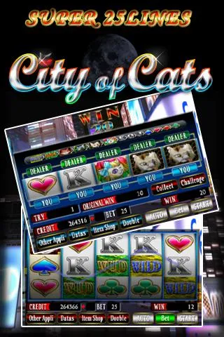 SUPER 25LINES CITY OF CATS 스크린샷 0