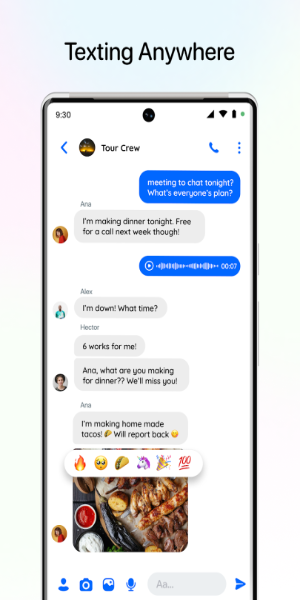 Messenger: Text Messages, SMS Captura de pantalla 0