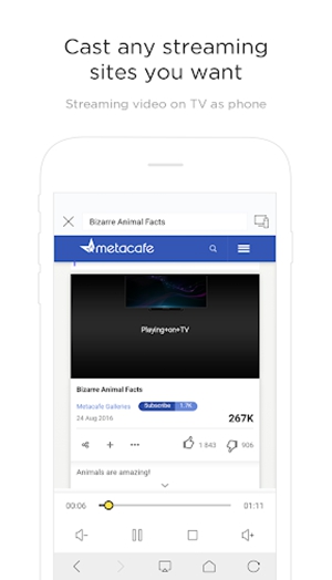 QuickCast|Web Video|Chromecast/DLNA/Airplay/FireTV Schermafbeelding 0