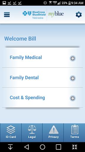 MyBlue Nebraska 스크린샷 1