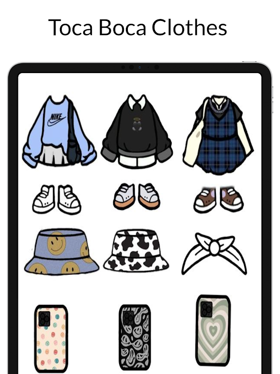 Schermata Toca Boca Clothes Ideas 1