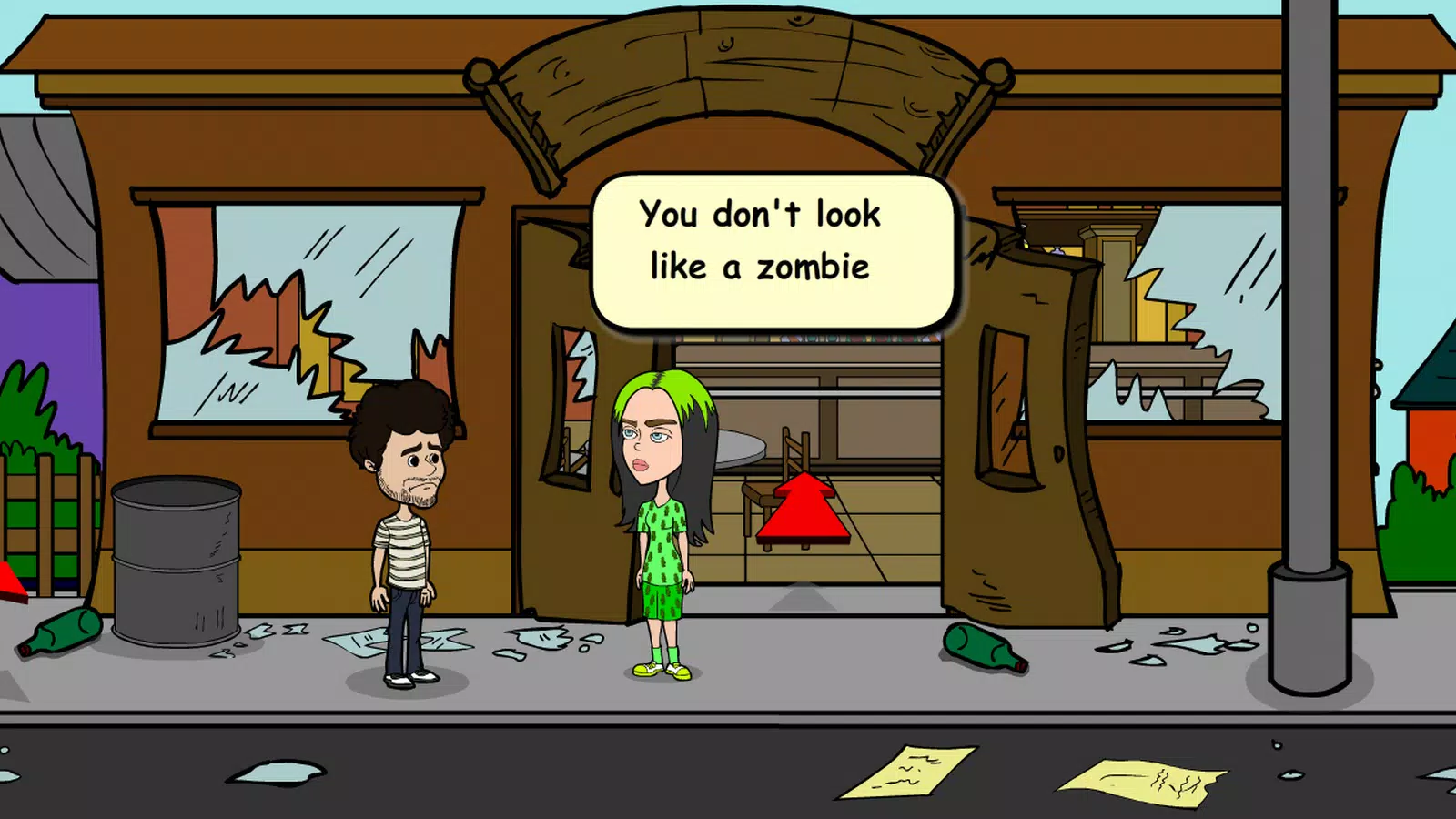 Schermata Billie Zombie Attack 3