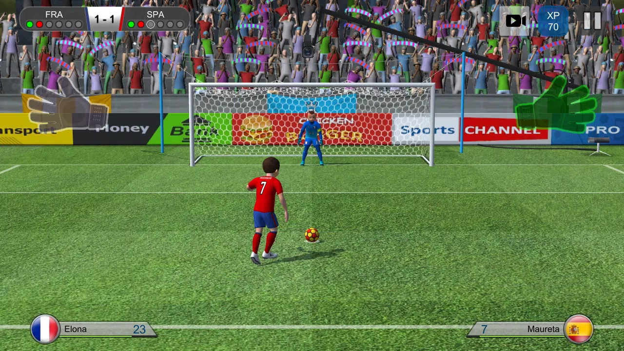 Schermata Pro Kick Soccer 0