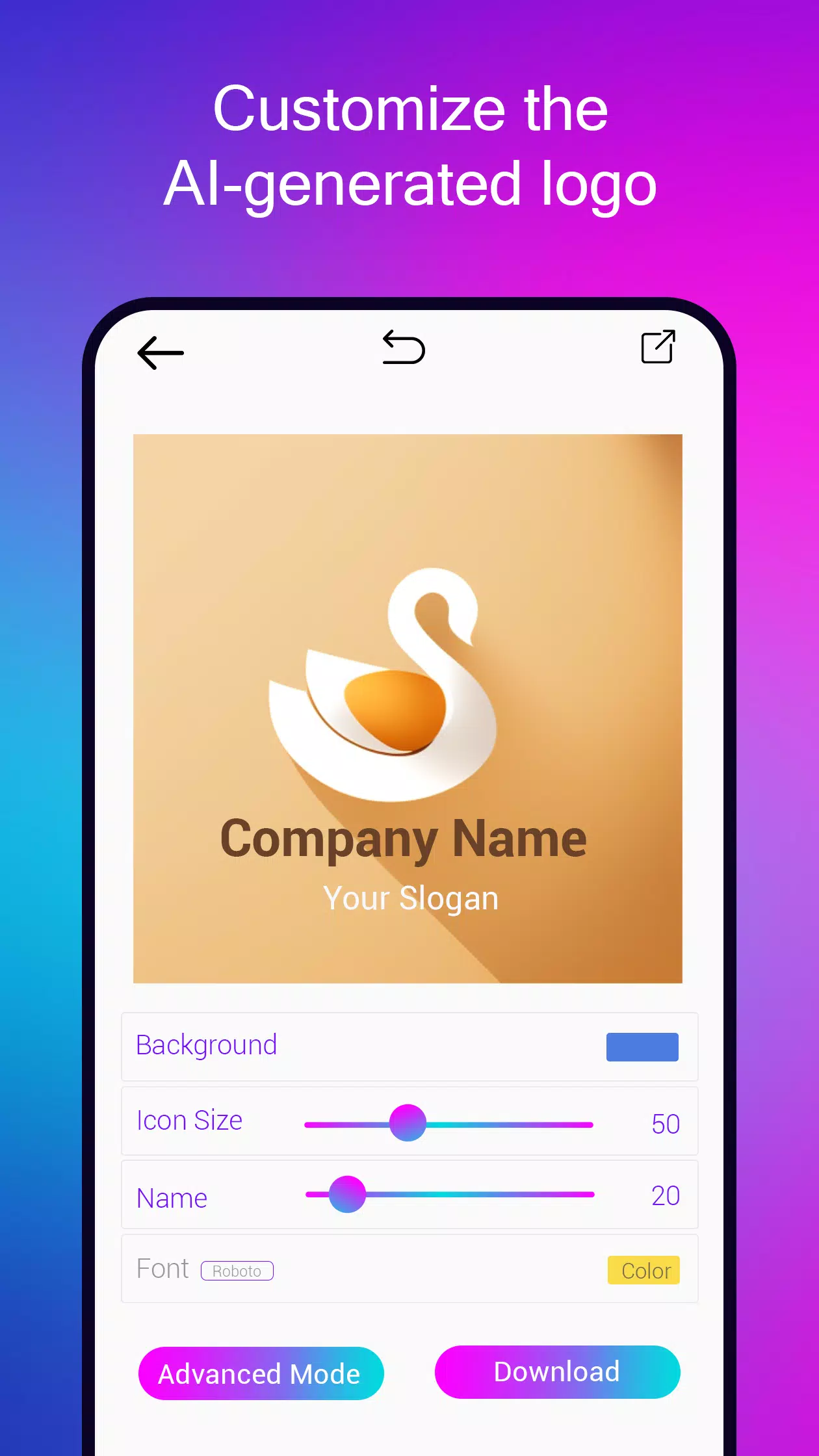 Logo maker AI Logo generator ဖန်သားပြင်ဓာတ်ပုံ 3