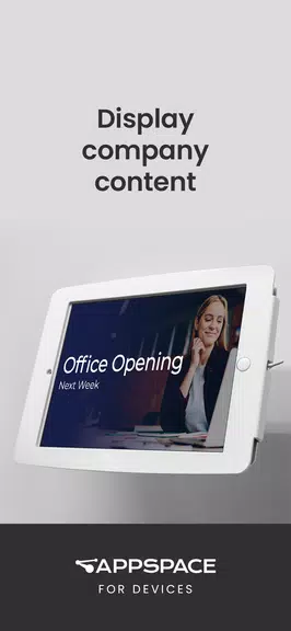 Appspace for Devices स्क्रीनशॉट 1