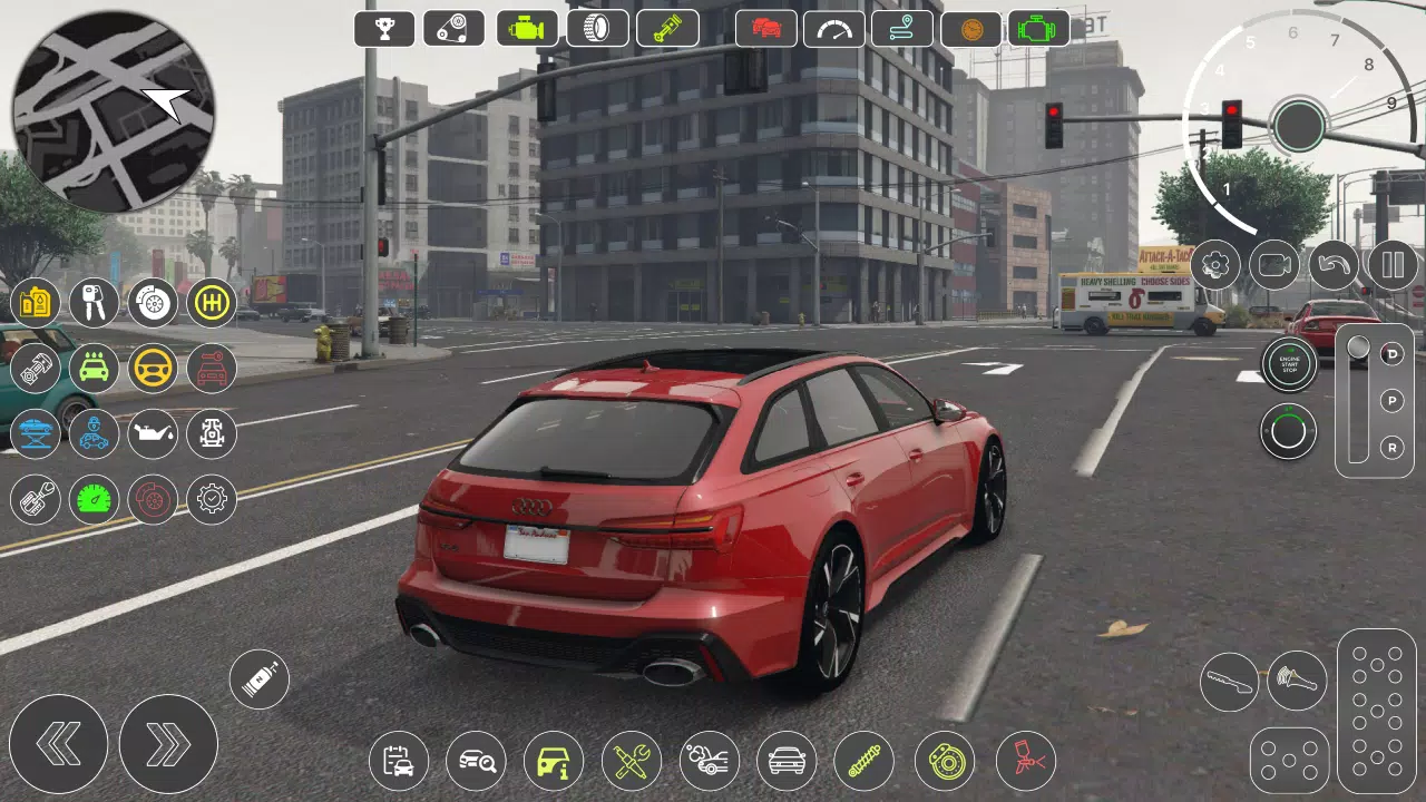 Street Speed: Audi RS6 Driving Screenshot 1