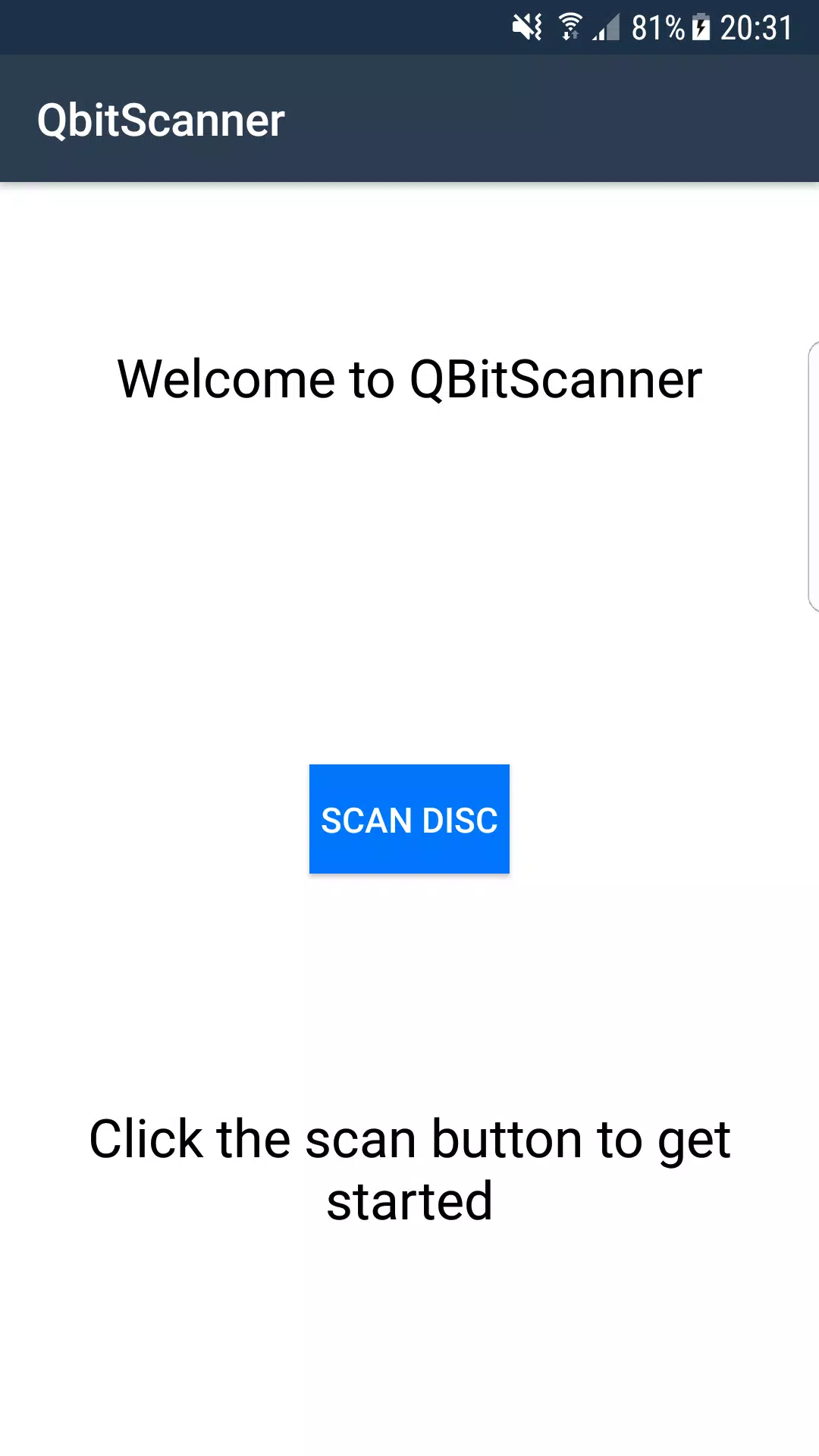 qbitScanner - License Disc Скриншот 0