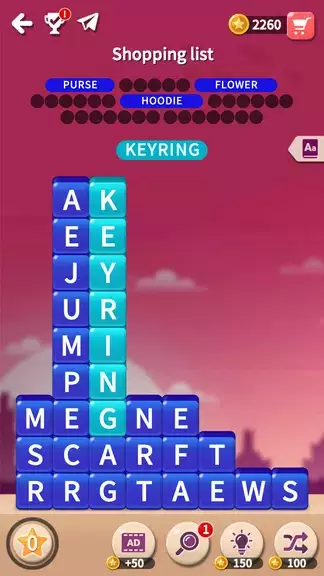 Word rescue: adventure puzzle Tangkapan skrin 1