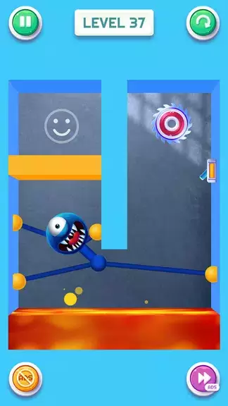 Blue Monster: Stretch Game Tangkapan skrin 3