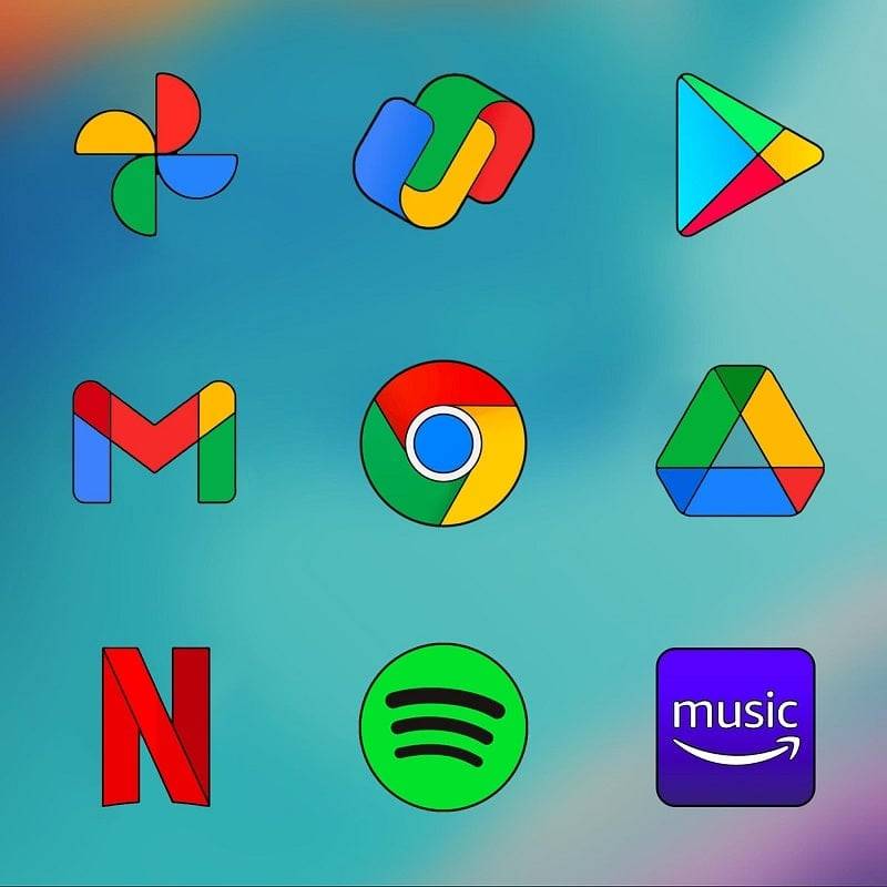 Oxigen HD – Icon Pack ภาพหน้าจอ 1