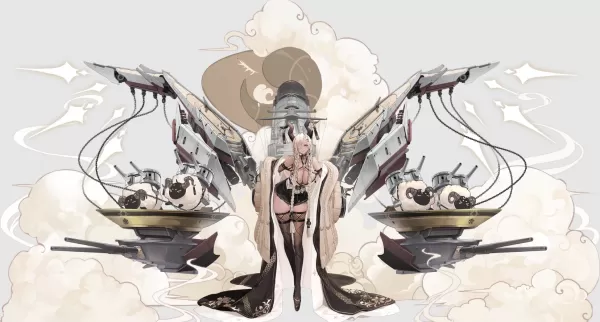 Owari gameplay showcase in Azur Lane