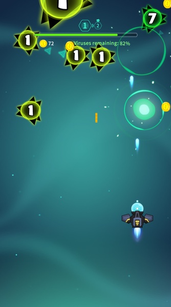 Virus War - Weltraum Screenshot 0