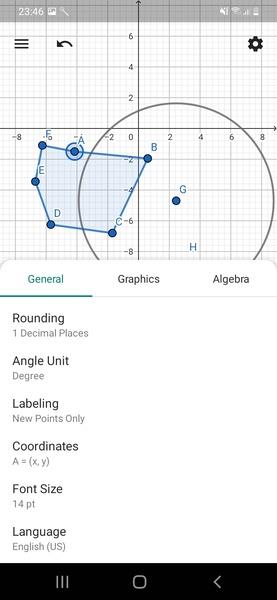 GeoGebra Geometry 스크린샷 1