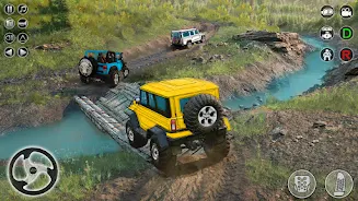 Offroad Jeep Driving Jeep Game Zrzut ekranu 3