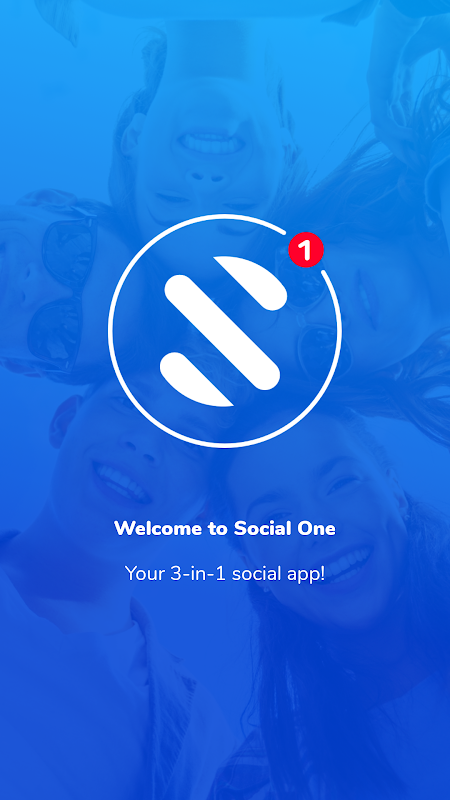 Social One - Facebook, Instagram & Twitter स्क्रीनशॉट 1