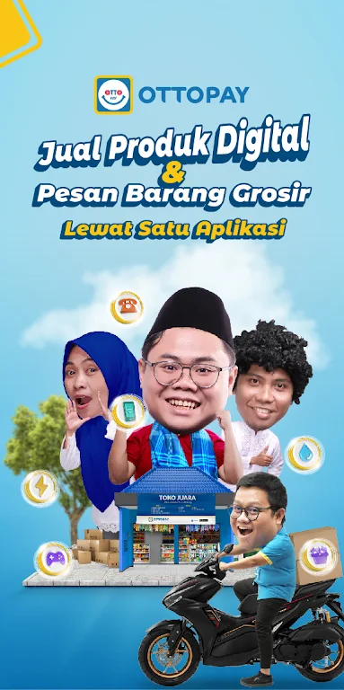 OttoPay - Jual Pulsa, PPOB Tangkapan skrin 0