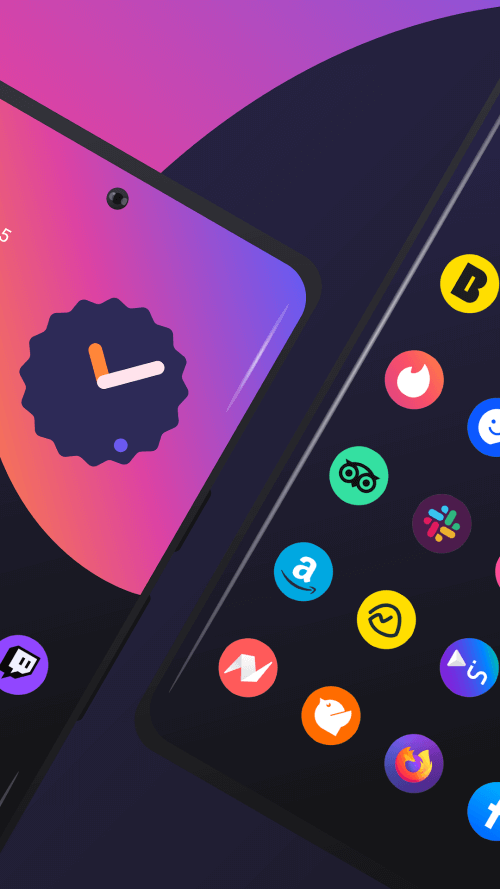 Australis - Icon Pack Mod ဖန်သားပြင်ဓာတ်ပုံ 1