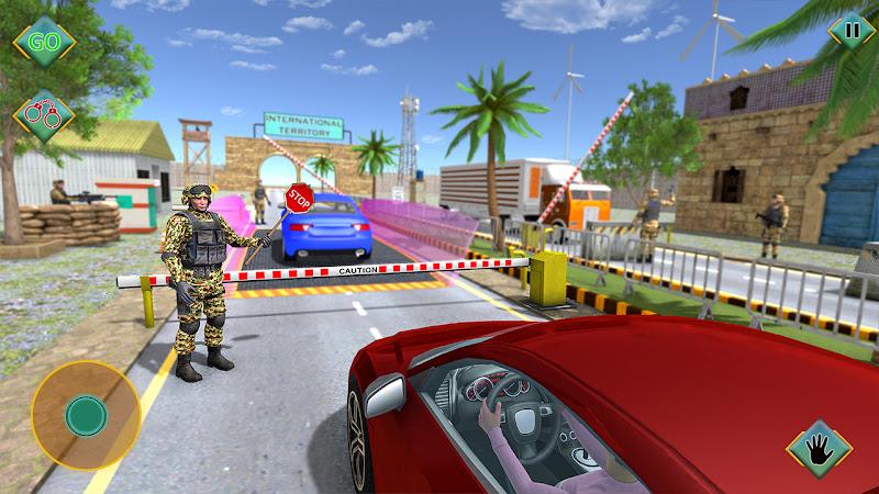 Border Patrol Police Sim Game Zrzut ekranu 1