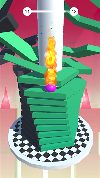 Schermata Ball Run Stack: Stack Ball 3D Mod 1