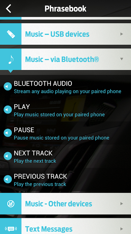 Ford SYNC™ Capture d'écran 2