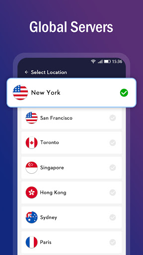 Rapid VPN - Free & Fast & Unlimited Security Proxy Tangkapan skrin 1