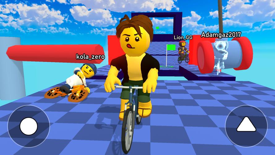 Obby bike: Parkour Adventure應用截圖第1張