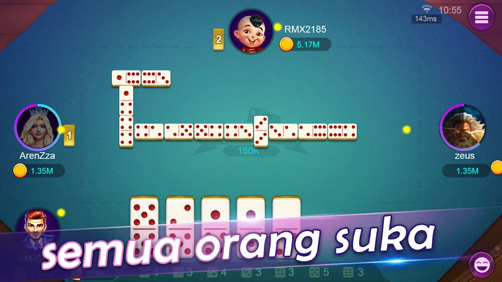 Schermata Domino King-Player Island 1
