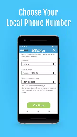 Schermata Fongo - Talk and Text Freely 1